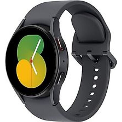 Samsung Galaxy Watch5 40 mm horlogekast van Graphite Aluminium op Graphite Sport Band M/L [Wi-Fi + 4G] Tweedehands