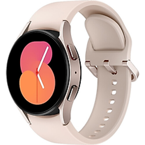 Samsung Galaxy Watch5 40 mm horlogekast van Pink Gold Aluminium Pink Gold Sport Band M/L [Wi-Fi] Tweedehands