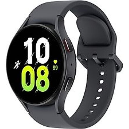 Samsung Galaxy Watch5 44 mm horlogekast van Graphite Aluminium op Graphite Sport Band M/L [Wi-Fi + 4G] Tweedehands