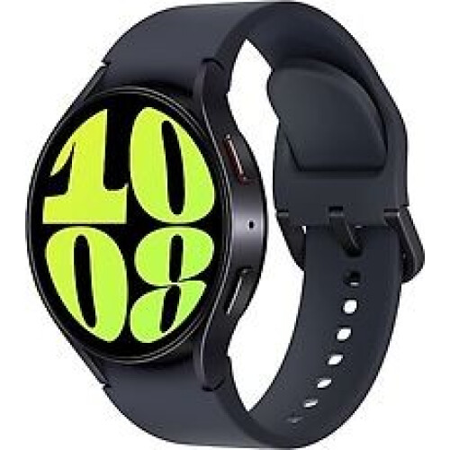 Samsung Galaxy Watch6 44 mm aluminium kast graphite op sportbandje S/M graphite [wifi + 4G] Tweedehands