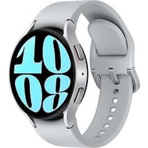 Samsung Galaxy Watch6 44 mm aluminium kast silver op sportbandje S/M silver [wifi] Tweedehands