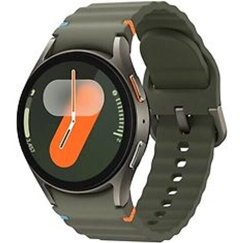 Samsung Galaxy Watch7 40 mm aluminium kast groen op sportbandje S/M groen [wifi + 4G] Tweedehands
