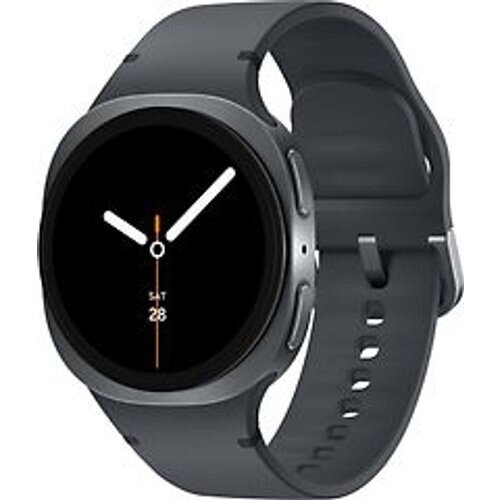 Samsung Galaxy Watch8 40 mm aluminium kast graphite op Sport Band S/M graphite [Wi-Fi + 4G] Tweedehands