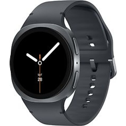 Samsung Galaxy Watch8 44 mm aluminium kast graphite op Sport Band M/L graphite [Wi-Fi + 4G] Tweedehands