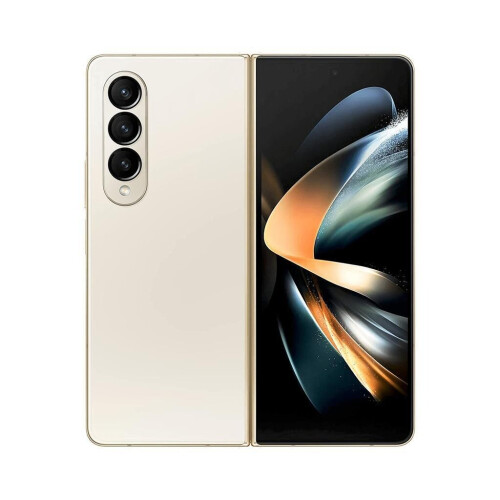 Samsung Galaxy Z Fold4 - Beige - 256 GB - Fysieke simkaart + eSIM