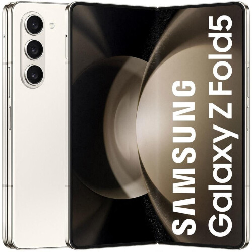 Samsung Galaxy Z Fold5 - Beige - 512 GB - Duale fysieke simkaart + eSIM Tweedehands