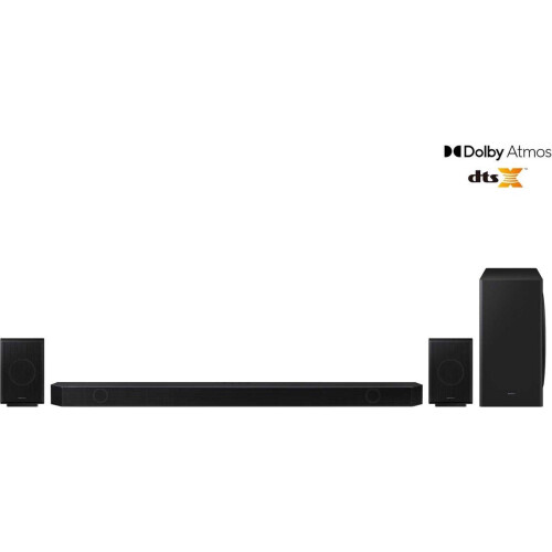 Samsung HW-Q930B - Soundbar met draadloze subwoofer - 9.1.4 surround sound - Metalen look Tweedehands