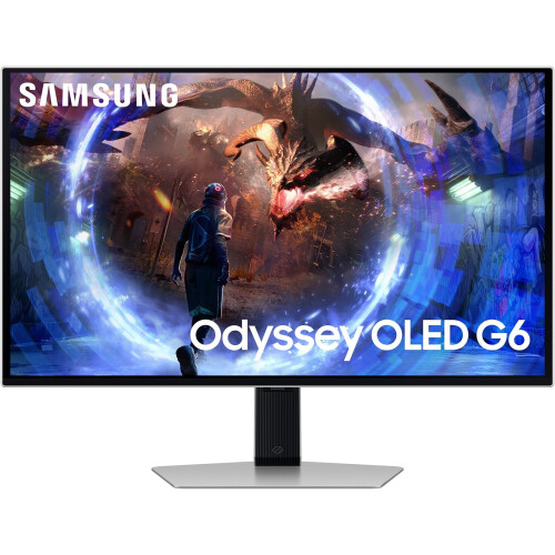 Samsung Odyssey G6 G60SD - Gaming Monitor 27" - QHD 360Hz - Zilver Tweedehands