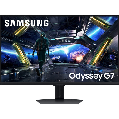 Samsung Odyssey G7 G70F - Monitor 27" 4K Ultra HD 180Hz - Zwart Tweedehands