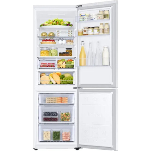 Samsung Rb34c605cww - Koel-vriescombinatie - 185.3 Cm - 344l - No Frost - Energieklasse C | Nieuw (outlet)