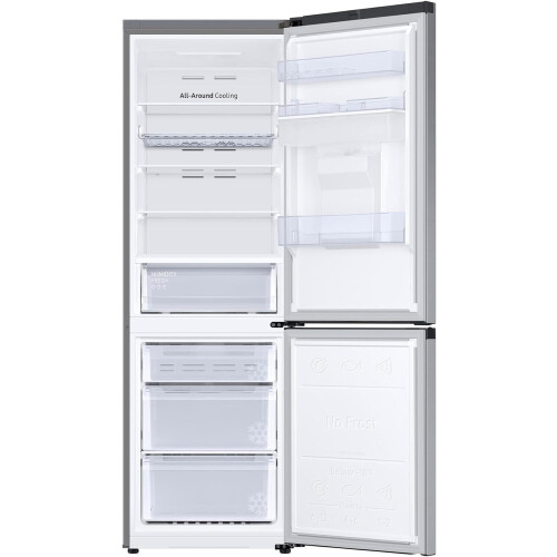 Samsung Rb34c652esa - Koelvriescombinatie - 185.3 Cm - 341l - No Frost - Zilver | Nieuw (outlet)