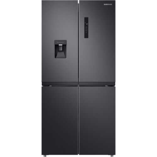 Samsung RF48A401EB4 - Vrijstaand - Frans deur - Antraciet