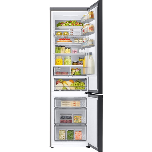 Samsung Rl38c7b5bs9 Koel En Vriescombinatie - Smartthings App ( Wifi) - Spacemax™-technologie - Total No Frost | 387 Liter Zilver | Nieuw (outlet)