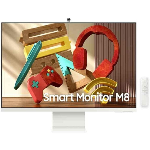 Samsung Smart Monitor M8 - 32"- 4K HDR - Wit