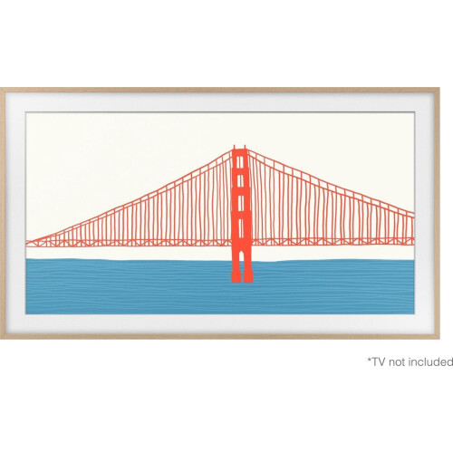 Samsung - The Frame (2021) - 43"Lijst - Teak - VG-SCFA43TKBXC Tweedehands