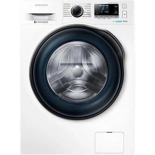 Samsung Ww80j6400cw - Wasmachine - 8 Kg - 1400 Tpm - Ecobubble | Nieuw (outlet) Tweedehands