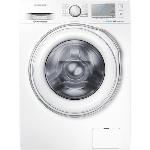 Samsung Ww80j6603ew - Wasmachine - 8 Kg - 1400 Tpm - Ecobubble | Tweedehands (Refurbished) Tweedehands