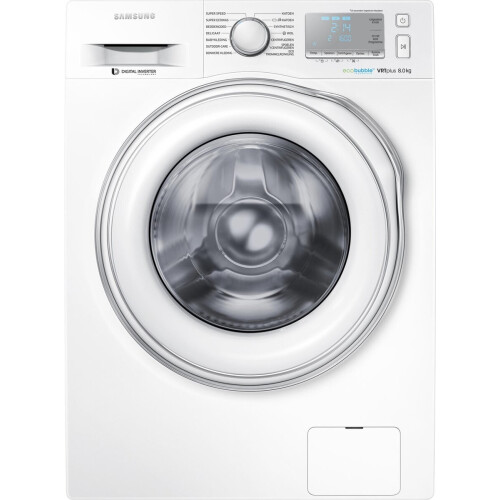 Samsung Ww80j6603ew - Wasmachine - 8 Kg - 1400 Tpm - Ecobubble | Tweedehands (Refurbished)