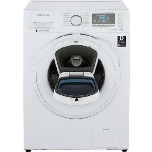 Samsung Ww80k6405sw - Wasmachine - 8 Kg - 1400 Tpm - Addwash & Ecobubble | Tweedehands (Refurbished)