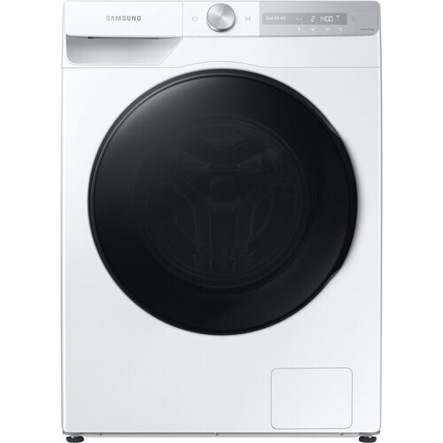 Samsung Ww80t734abha -- Wasmachine -- 8 Kg -- 1400 Tpm -- Quickdrive & Ecobubble -- Energieklasse B -- Wit | Nieuw (outlet) Tweedehands