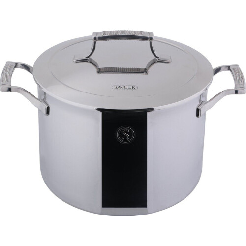 Saveur Selects Voyage - KookpanØ25 cm - Tri-Ply RVS - PFAS-vrij - Ovenbestendig - Inductie Tweedehands