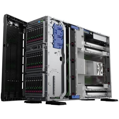 Hp Proliant ML350 Gen10 9000GB - 128 GB RAM - Xeon Silver 4110 3,0000 GHz - Intel HD Graphics - Windows 10 Tweedehands