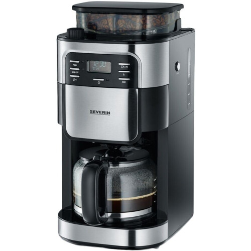 Severin KA 4810 - Bonen Filterkoffiezetapparaat - Geïntegreerd maalwerk Aromaselectie - Roestvrijstaal Tweedehands