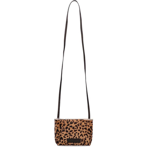 Shabbies Amsterdam - AVONDTAS - Luipaardprint ponyhaar - Geel