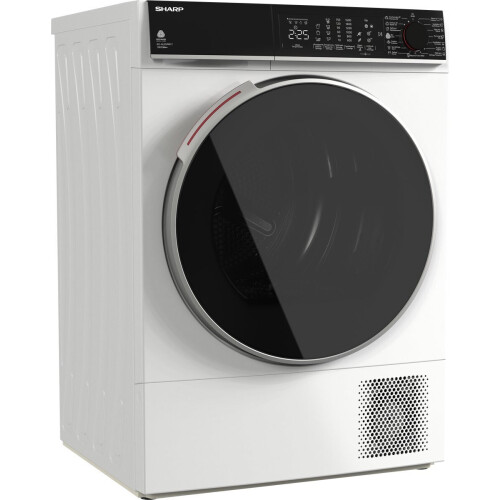 Sharp Kdnl0s9w21be - Warmtepompdroger - 10 Kg - Inverter Motor - Energieklasse E - Wit | Nieuw (outlet)