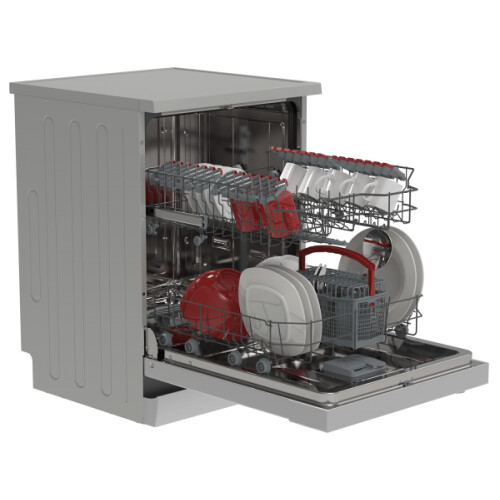 Sharp Qw-na1bf47es - Vrijstaande Vaatwasser - 60 Cm - 13 Couverts - Uitgestelde Start - 47 Db - Energieklasse E | Nieuw (outlet)