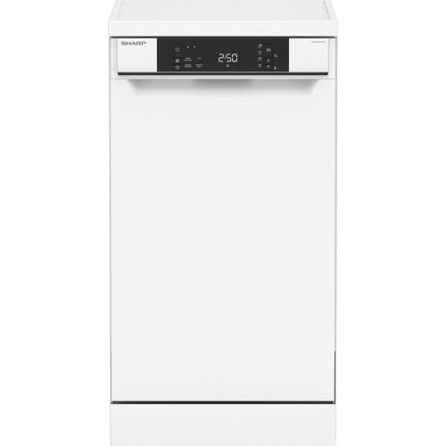 Sharp QWNS1CF49EWEU - Vaatwasser 10 couverts - 4 programma's - 49 dB