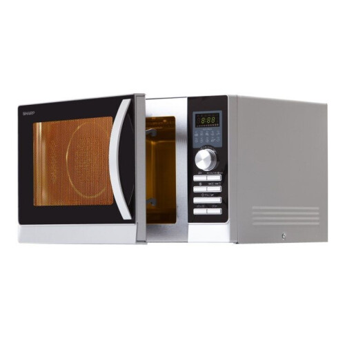 Sharp R843INW - Combi-magnetron - 25L - Grillfunctie - Wit Tweedehands