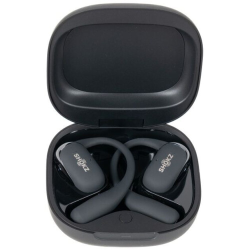 Shokz OpenFit 2+ - Draadloze oordopjes - Dolby Audio Open-ear design - Zwart Tweedehands