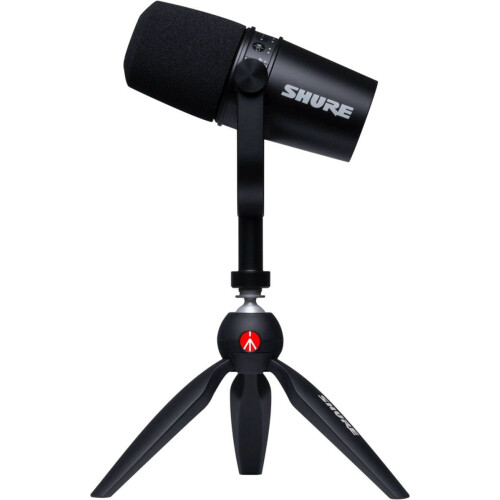 Shure MV7 - Dynamische Microfoon - USB en XLR - Voice Isolation Technology Tweedehands