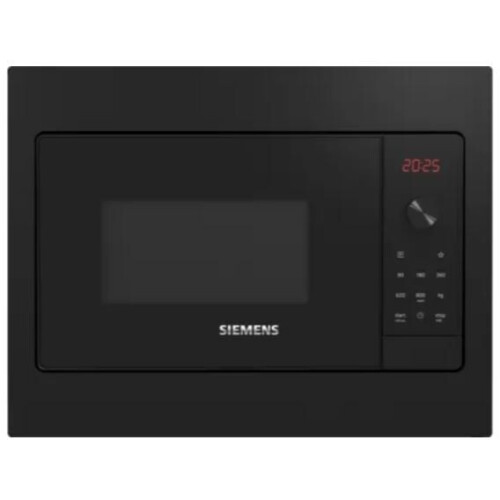Siemens BF523LMB3 - Inbouwmagnetron 20L 800W - 7 automatische programma's - Zwart Tweedehands