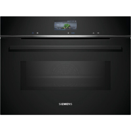 Siemens CM736G1B1 - iQ700 - Inbouwmagnetron met stoom en Oven Assistant - 45 l Tweedehands