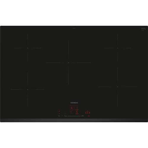 Siemens EH831HVB1E - Inductiekookplaat - 80 cm - Wi-Fi-besturing - Zwart Tweedehands