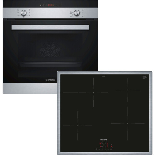 SIEMENS EQ113IA1ZM - Inbouw oven + kookplaat - 5 verwarmingsmethoden - Roestvrij staal