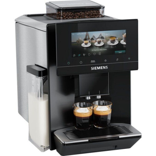 Siemens EQ900 iAroma TQ923E09 - Volautomatische koffiemachine - 41 koffiespecialiteiten - Piano zwart Tweedehands