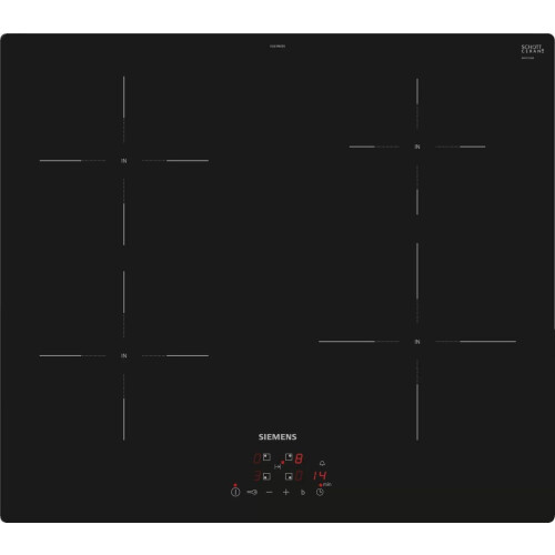 SIEMENS EU61RBEB5D - Kookplaat - Inductie - 4 kookzones - 60 cm - zwart Tweedehands
