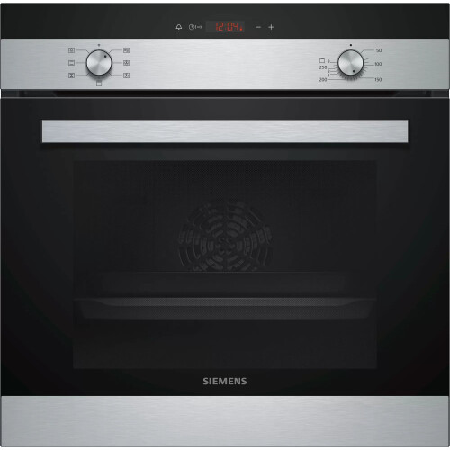 Siemens HB113FBS1 - Multifunctionele oven iQ100 - 5 verwarmingssystemen 66 liter - Roestvrijstaal