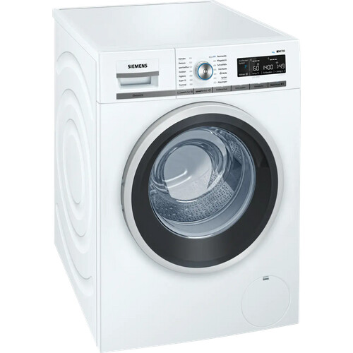 ​siemens Iq700 Wm14w5b1 Wasmachine - Stille En Duurzame Motor - Speed En Ecoperfect - Isensoric Technologie - 9kg - 1400 Toeren | Tweedehands (Refurbished) Tweedehands