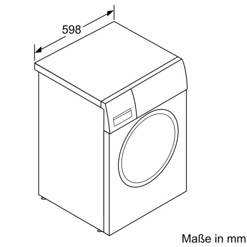 ​siemens Iq700 Wm14w5b1 Wasmachine - Stille En Duurzame Motor - Speed En Ecoperfect - Isensoric Technologie - 9kg - 1400 Toeren | Tweedehands (Refurbished)