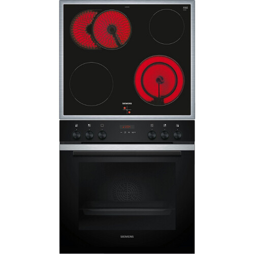 Siemens Pq212ka10 Combi – Inbouw Oven Met Kookplaat (4 Zones) – Pyrolyse – 71l – Iq300 | Nieuw (outlet) Tweedehands