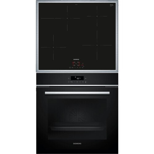 Siemens Pq613piaa Iq300 Inbouw Oven En Inductieplaat Kookset - 71 Liter Inhoud Oven - 3d Hetelucht Plus - 4 Kookzone_s - Powerboost-functie | Nieuw (outlet) Tweedehands