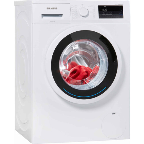 Siemens WM14N0ECO - Wasmachine 7kg 1400t - EcoSilence Drive™ - Wit Tweedehands
