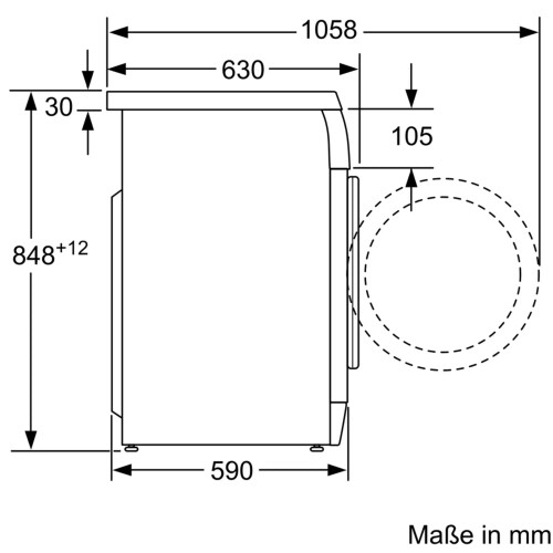 Siemens Wm14s494 - Wasmachine - 8 Kg - 1400 Tpm - Iqdrive Motor