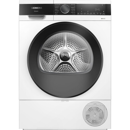 Siemens WQ33G2D41 - Warmtepompdroger - 9 kg - autoDry - 63 dB - Energieklasse C - Wit