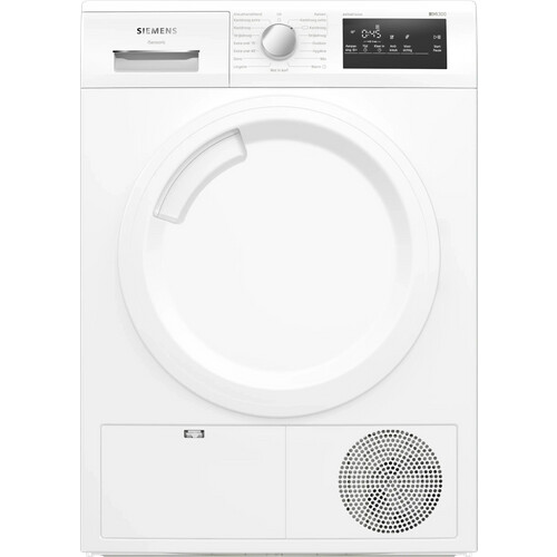 Siemens Wt43n209nl - Condensdroger - 8 Kg - 64 Db - Energieklasse G - Wit | Tweedehands (Refurbished) Tweedehands
