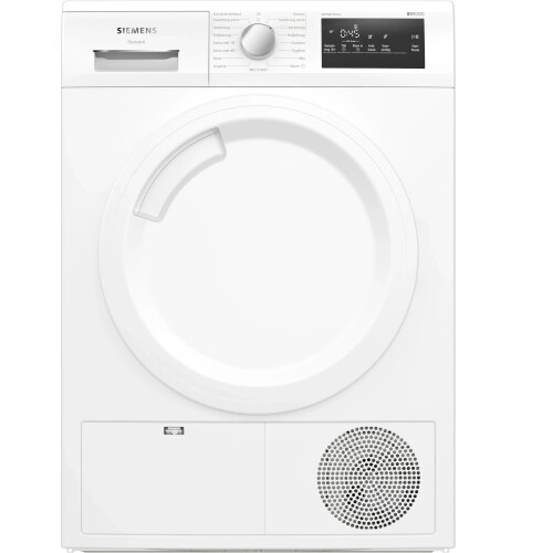 Siemens Wt43n209nl - Condensdroger - 8 Kg - 64 Db - Energieklasse G - Wit | Tweedehands (Refurbished)